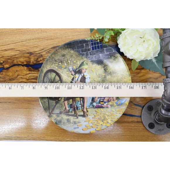 Vintage 1981 Grimm's Fairytales Rumpelstilzchen Collectors Plate GEHM - Picture 7 of 7